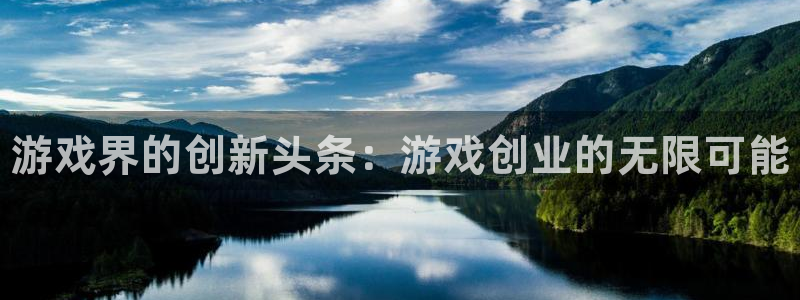 长征娱乐平台官方网站：游戏界的创新头条：游戏创业的无限可能